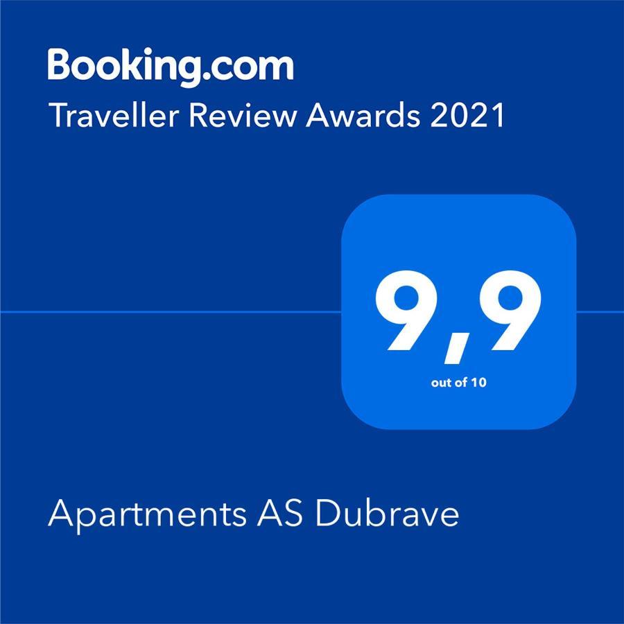 Apartments As Dubrave Dubrave Gornje ภายนอก รูปภาพ